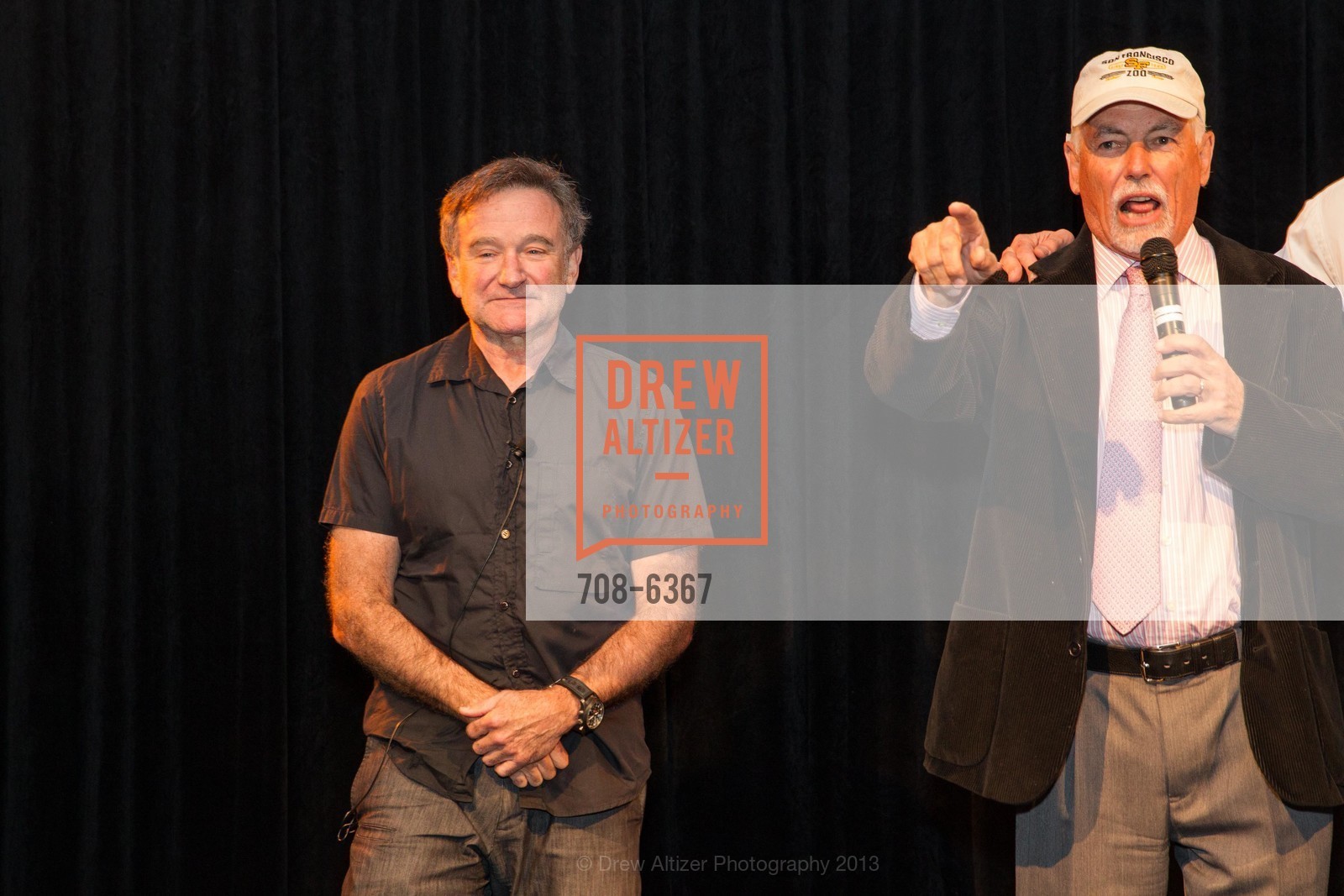 Robin Williams, Mark Buell, ZooFest 2013 Hard Hat & Tails, US, May 11th, 2013,Drew Altizer, Drew Altizer Photography, full-service agency, private events, San Francisco photographer, photographer california
