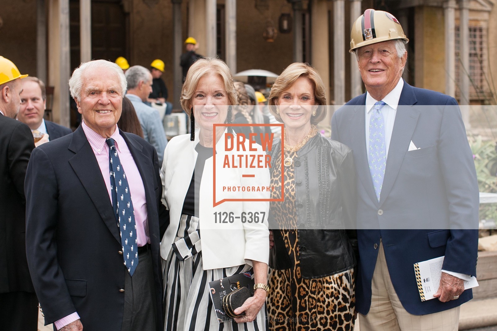 JIm Ludwig, Patsy Ludwig, Jane Gammill, Lee Gammill, ZooFest 2013 Hard Hat & Tails, US, May 11th, 2013