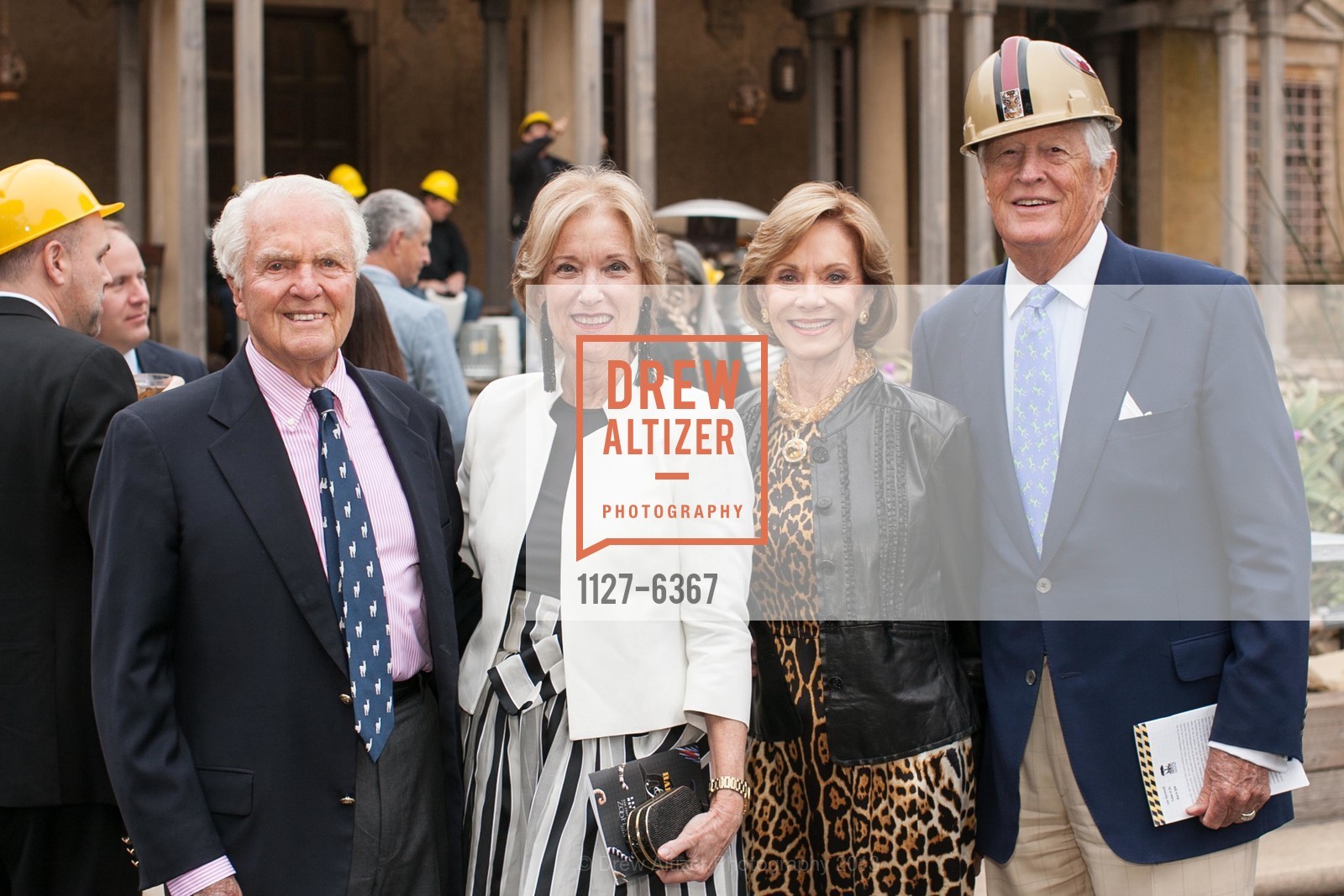 JIm Ludwig, Patsy Ludwig, Jane Gammill, Lee Gammill, ZooFest 2013 Hard Hat & Tails, US, May 11th, 2013