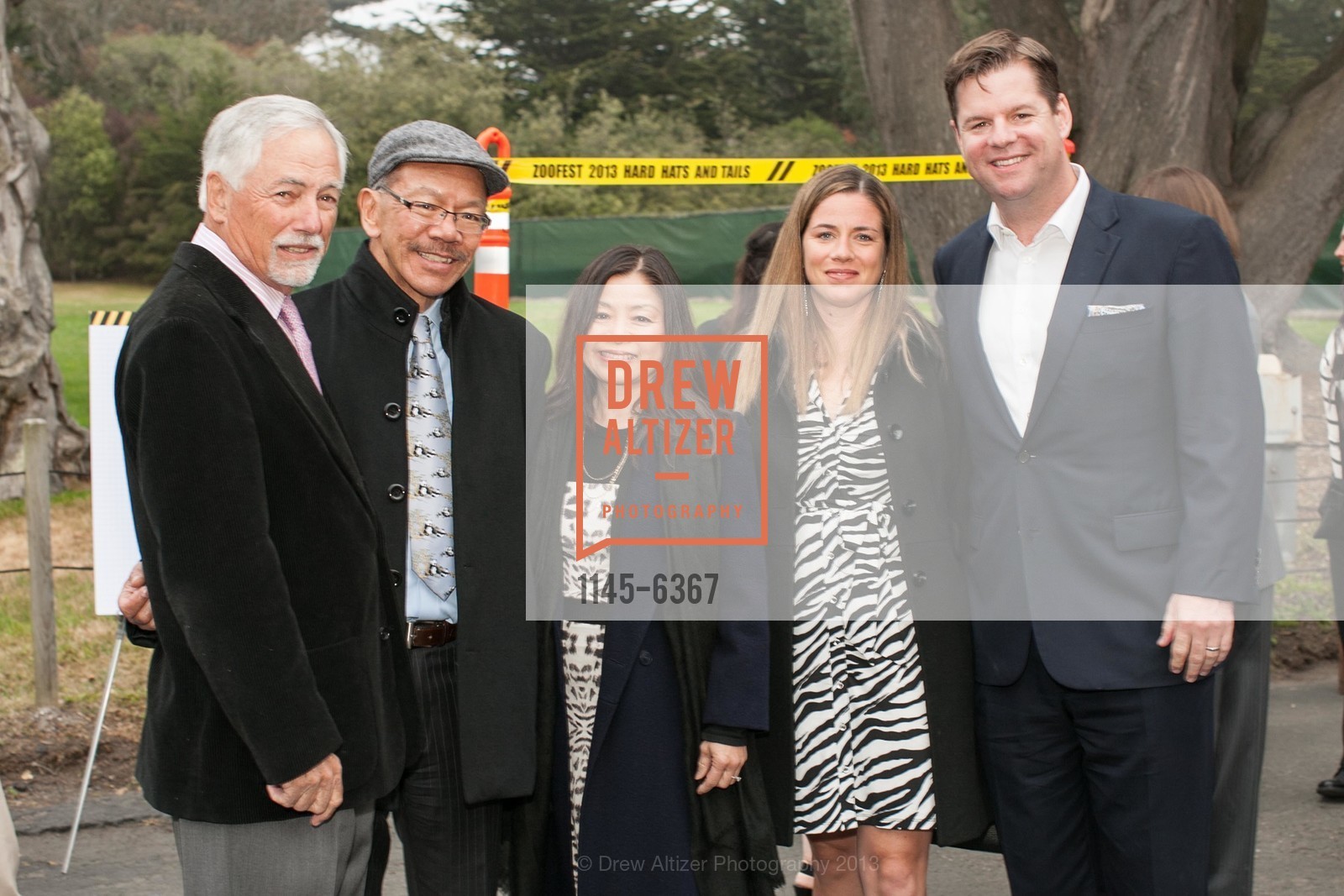 Mark Buell, Supervisor Norman Yee, Kathy Chung, Liz Farrell, Supervisor Mark Farrell, ZooFest 2013 Hard Hat & Tails, US, May 11th, 2013,Drew Altizer, Drew Altizer Photography, full-service agency, private events, San Francisco photographer, photographer california