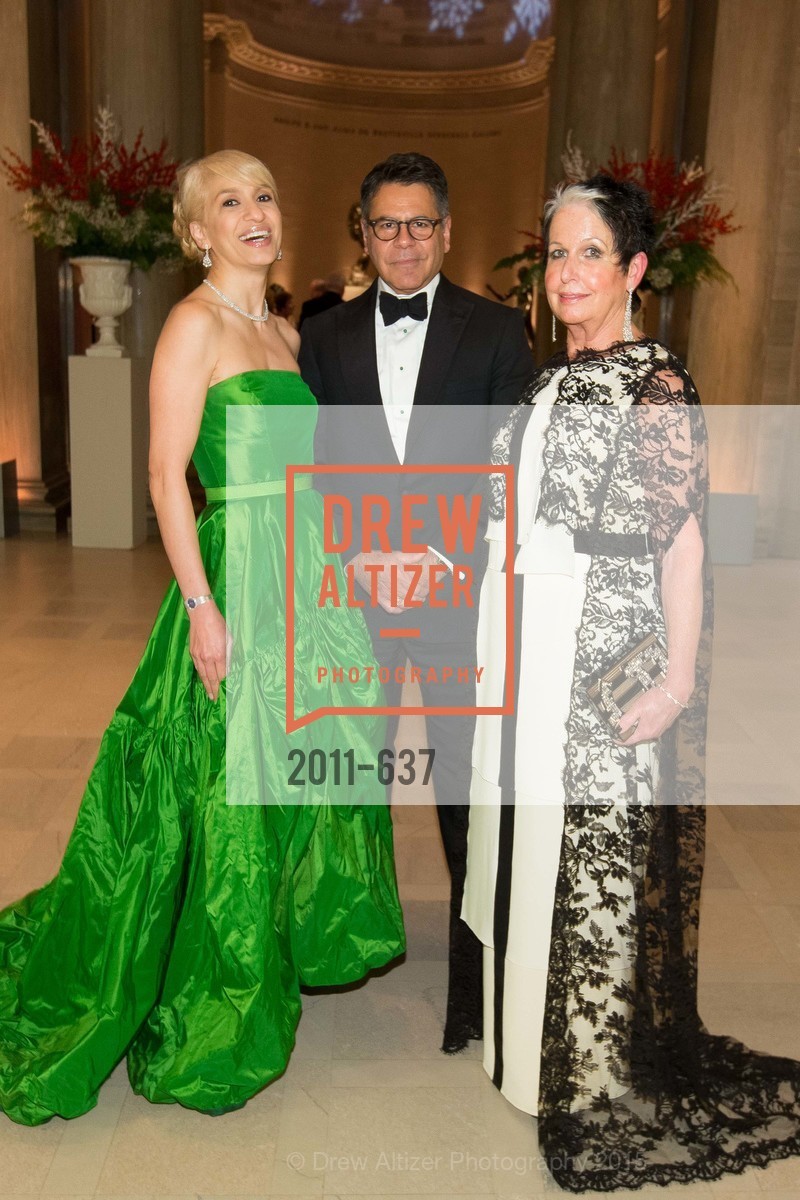 Navid Armstrong, Gary Garebedian, Karen Kubin, AN ELEGANT EVENING Presented by the Fine Arts Museums of San Francisco, Legion of Honor, Court of Honor. 100 34th Ave, December 8th, 2015,Drew Altizer, Drew Altizer Photography, full-service agency, private events, San Francisco photographer, photographer california