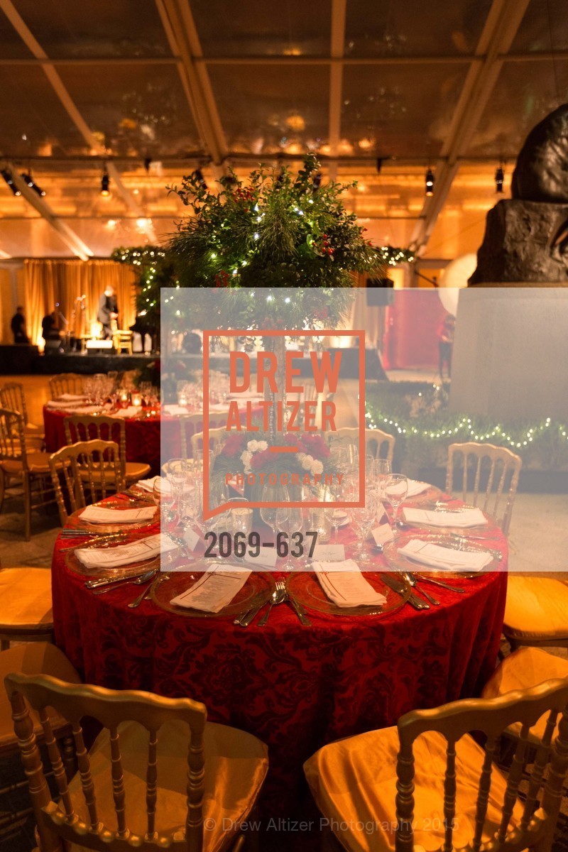 Atmosphere, AN ELEGANT EVENING Presented by the Fine Arts Museums of San Francisco, Legion of Honor, Court of Honor. 100 34th Ave, December 8th, 2015