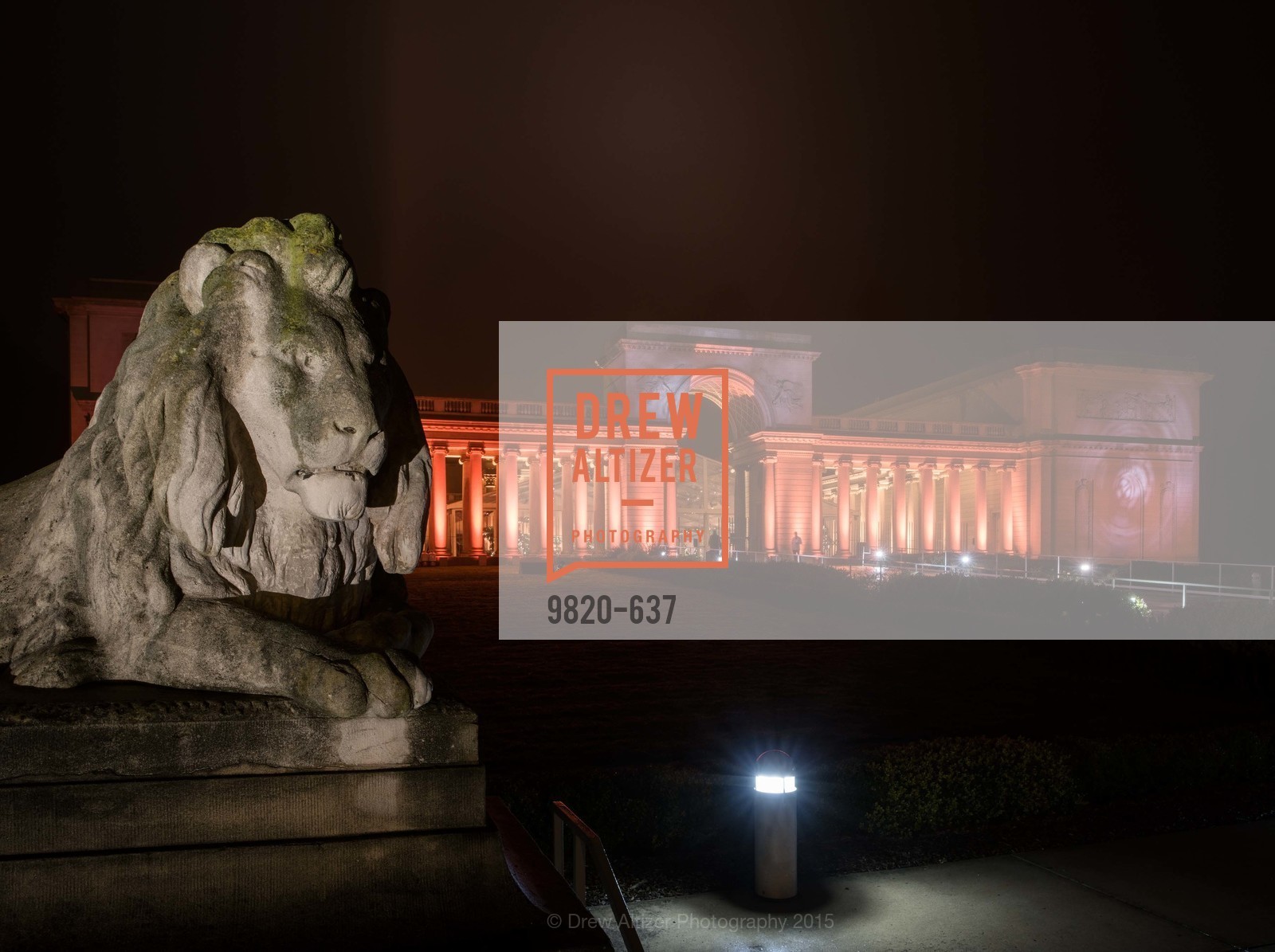 Atmosphere, AN ELEGANT EVENING Presented by the Fine Arts Museums of San Francisco, Legion of Honor, Court of Honor. 100 34th Ave, December 8th, 2015