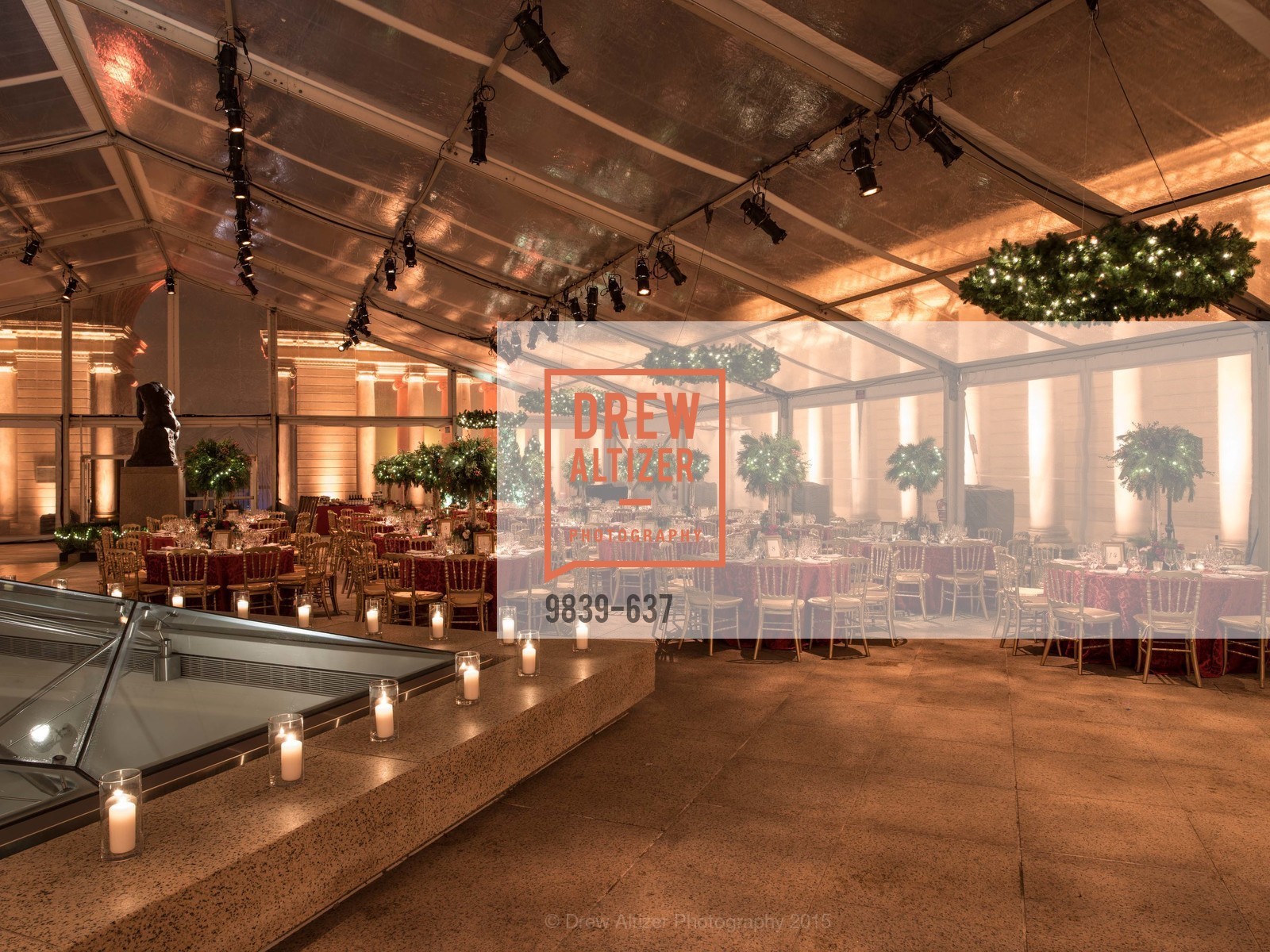Atmosphere, AN ELEGANT EVENING Presented by the Fine Arts Museums of San Francisco, Legion of Honor, Court of Honor. 100 34th Ave, December 8th, 2015,Drew Altizer, Drew Altizer Photography, full-service agency, private events, San Francisco photographer, photographer california