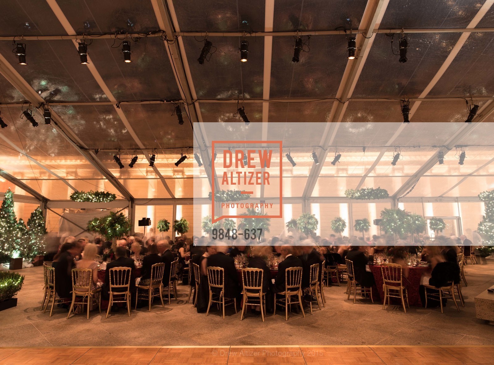 Atmosphere, AN ELEGANT EVENING Presented by the Fine Arts Museums of San Francisco, Legion of Honor, Court of Honor. 100 34th Ave, December 8th, 2015, Photo #9848-637 Atmosphere, Photo #9848-637