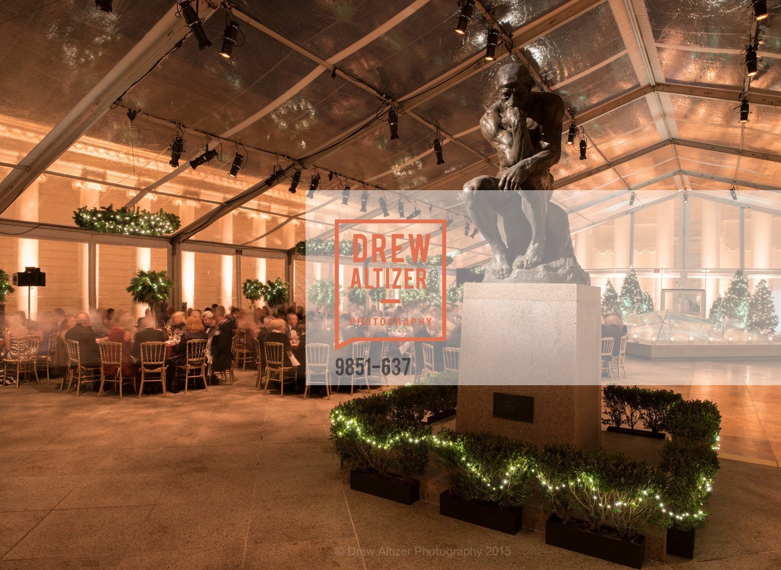 Atmosphere, AN ELEGANT EVENING Presented by the Fine Arts Museums of San Francisco, Legion of Honor, Court of Honor. 100 34th Ave, December 8th, 2015,Drew Altizer, Drew Altizer Photography, full-service agency, private events, San Francisco photographer, photographer california