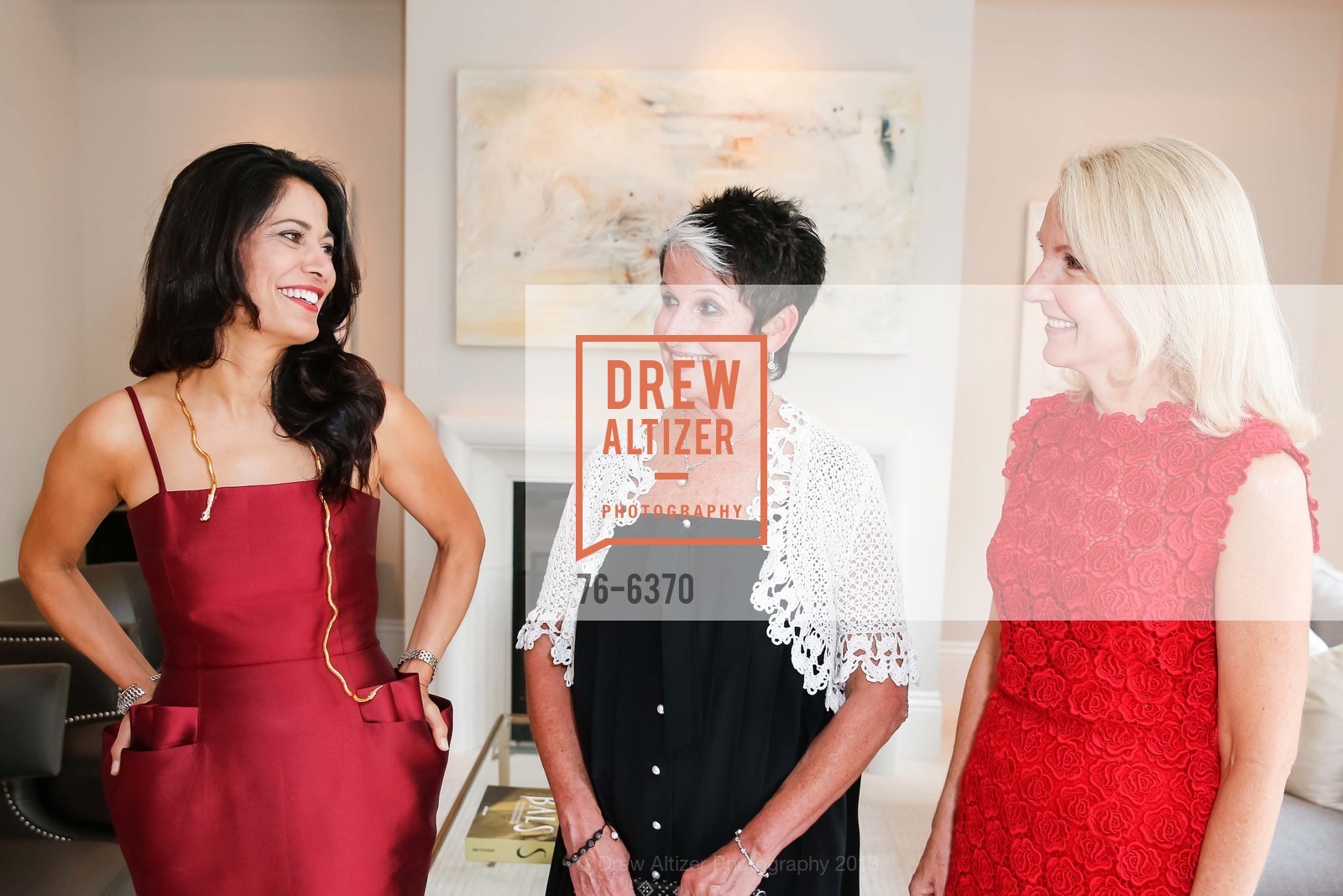 Mai Shiver, Karen Kubin, Ann Girard, OPERA GALA Patrons Party, US, August 28th, 2013