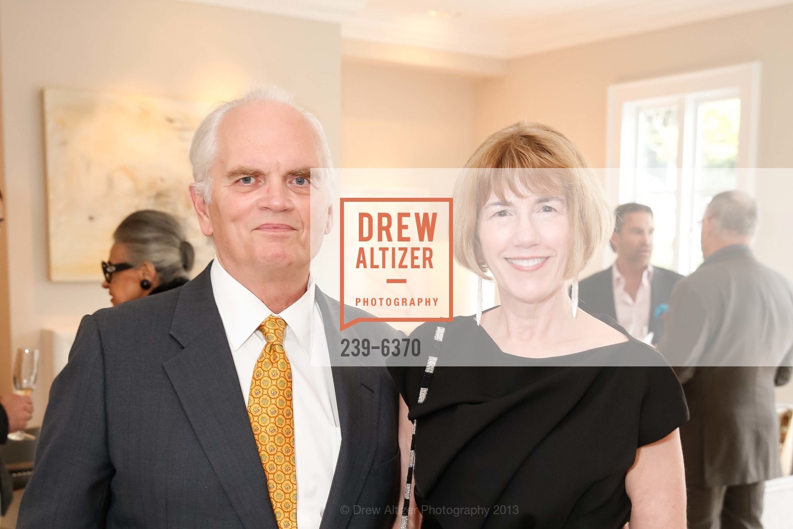 Bill Broach, Nancy Cunningham Clark, OPERA GALA Patrons Party, US, August 28th, 2013