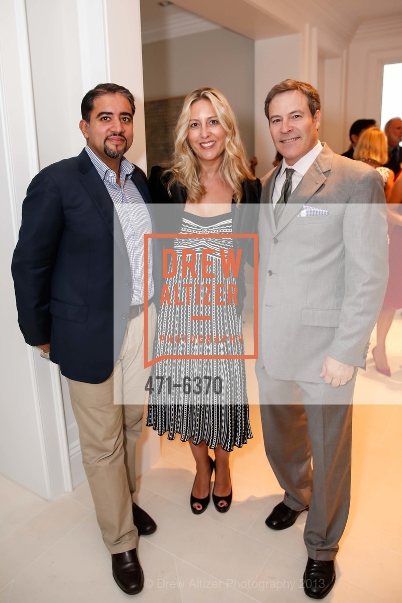 Nadir Shaikh, Virginia Ziegler, Alvin Ziegler, OPERA GALA Patrons Party, US, August 28th, 2013
