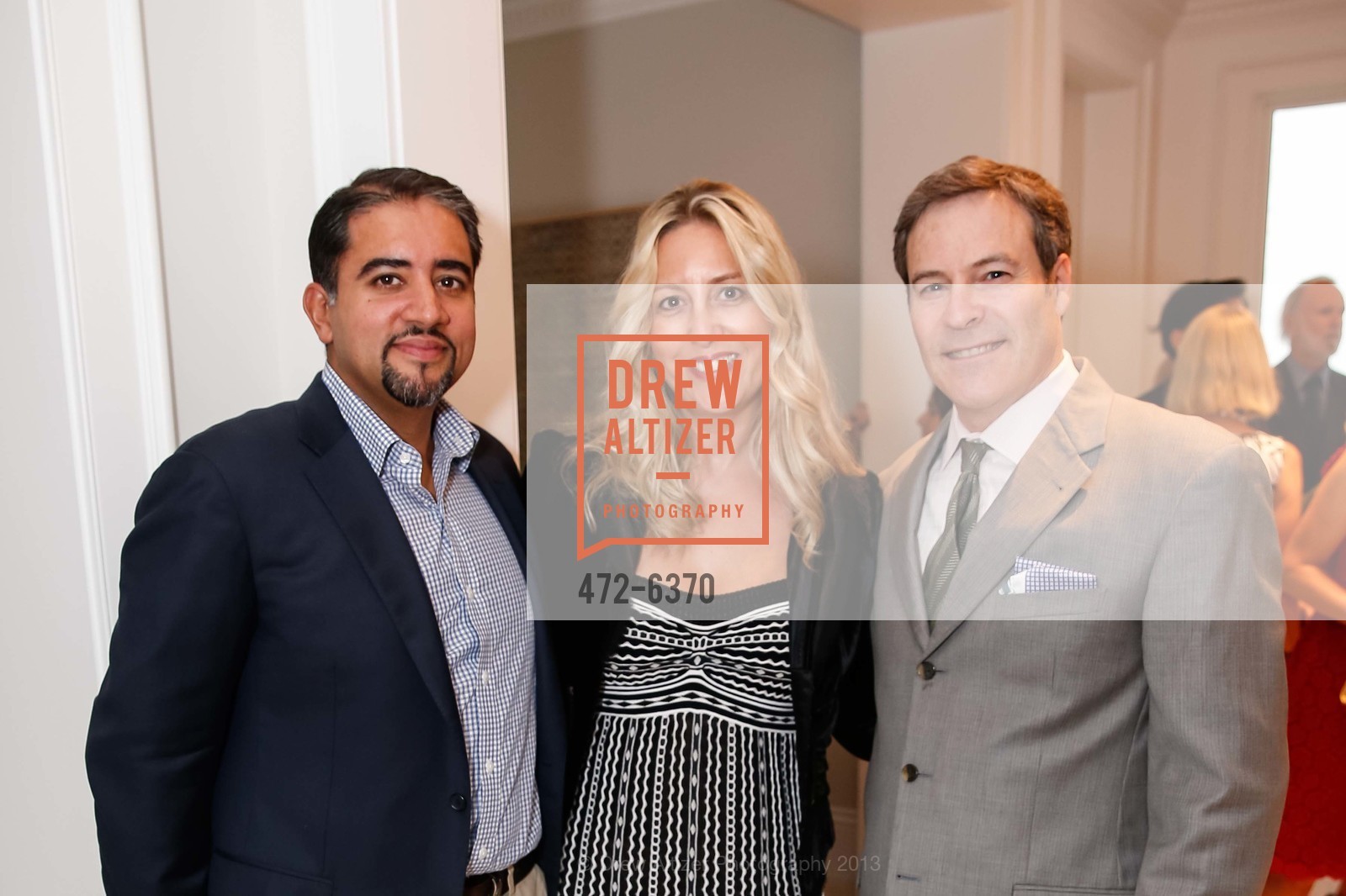 Nadir Shaikh, Virginia Ziegler, Alvin Ziegler, OPERA GALA Patrons Party, US, August 28th, 2013