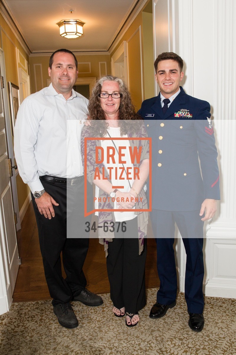 Sean Kuipers, Julie Barry, Brandon Langdon, COAST GUARD FOUNDATION Presents Pacific Awards Dinner, US, April 25th, 2013, Photo #34-6376 Sean Kuipers, Julie Barry, Brandon Langdon, Photo #34-6376