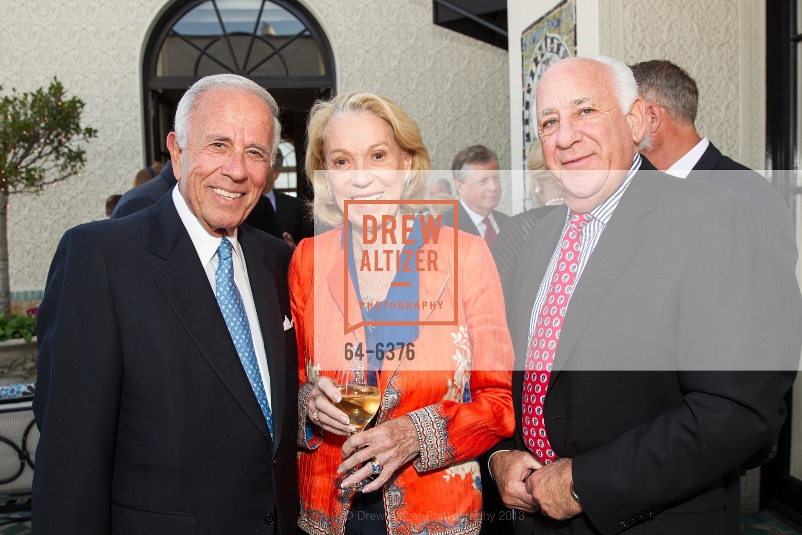 Leo Koulos, Charlotte Shultz, Monty Friedkin, COAST GUARD FOUNDATION Presents Pacific Awards Dinner, US, April 25th, 2013, Photo #64-6376 Leo Koulos, Charlotte Shultz, Monty Friedkin, Photo #64-6376