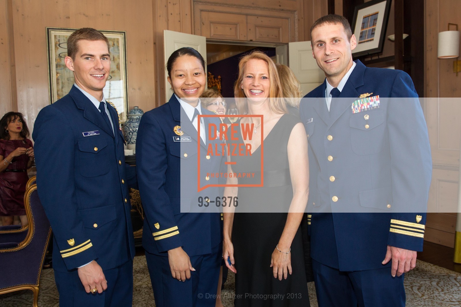 Roger Nayden, Nikea Natteal, Judith Roos, Andrew Passic, COAST GUARD FOUNDATION Presents Pacific Awards Dinner, US, April 25th, 2013