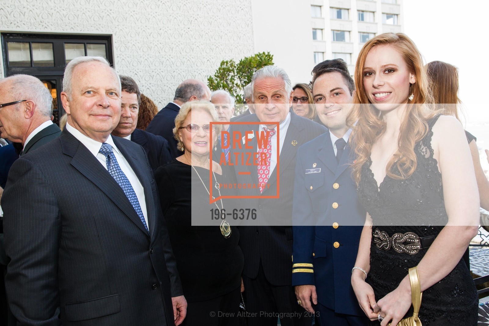Terry Etnyre, Yvonne van der Putten, Roy van der Putten, Stewart Sibert, Bethany Skorik, COAST GUARD FOUNDATION Presents Pacific Awards Dinner, US, April 25th, 2013