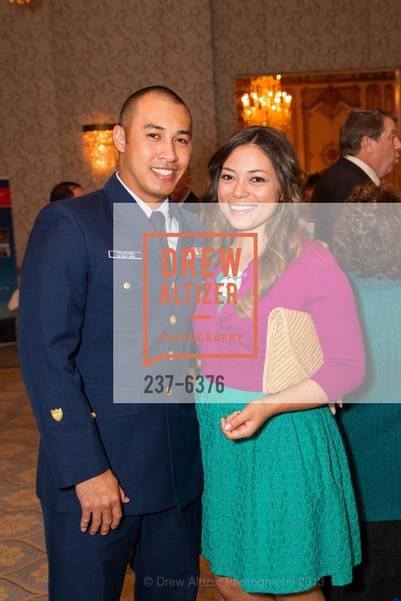 Ryan Tolentino, Marina Tolentino, COAST GUARD FOUNDATION Presents Pacific Awards Dinner, US, April 25th, 2013