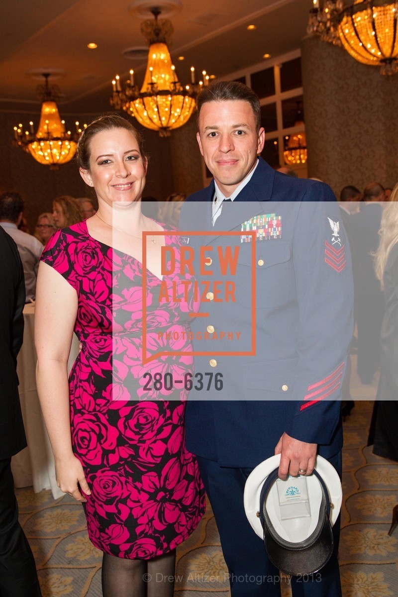Kristie Hall, Scott Hall, COAST GUARD FOUNDATION Presents Pacific Awards Dinner, US, April 25th, 2013