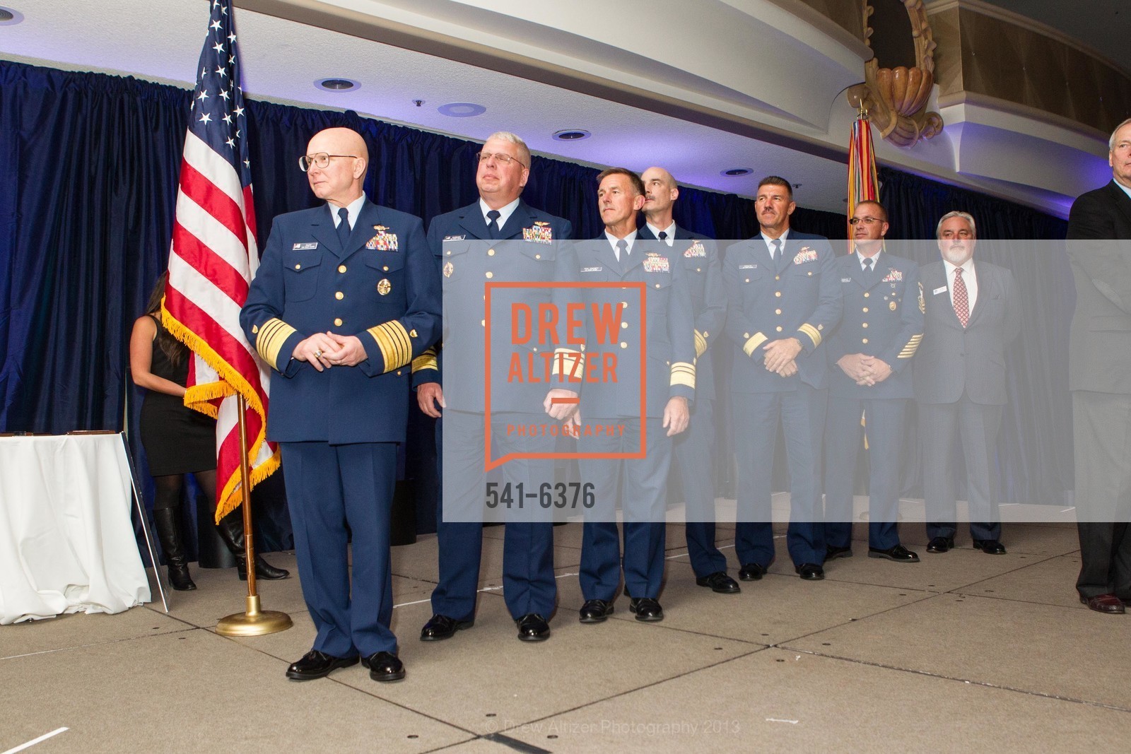 Robert Papp, John Currier, Thomas Ostebo, Karl Schultz, Michael Leavitt, Bob Flynn, Gary Jobson, COAST GUARD FOUNDATION Presents Pacific Awards Dinner, US, April 25th, 2013,Drew Altizer, Drew Altizer Photography, full-service agency, private events, San Francisco photographer, photographer california