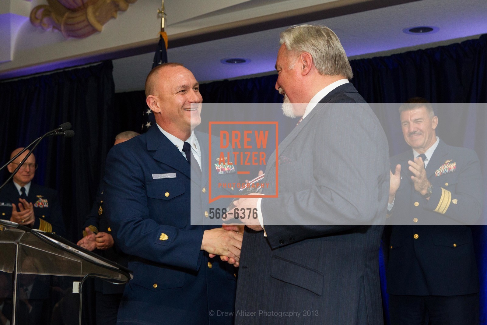 Steve Chopek, Bob Flynn, COAST GUARD FOUNDATION Presents Pacific Awards Dinner, US, April 25th, 2013