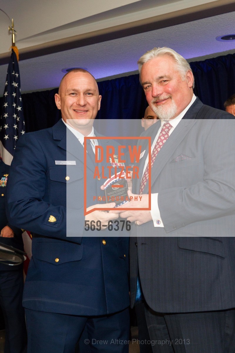 Steve Chopek, Bob Flynn, COAST GUARD FOUNDATION Presents Pacific Awards Dinner, US, April 25th, 2013, Photo #569-6376 Steve Chopek, Bob Flynn, Photo #569-6376