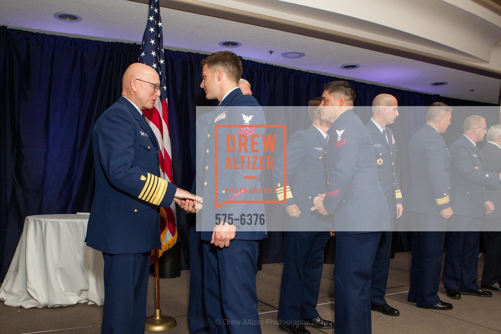 Robert Papp, Brandon Langdon, Jonathan D'Arcy, COAST GUARD FOUNDATION Presents Pacific Awards Dinner, US, April 25th, 2013