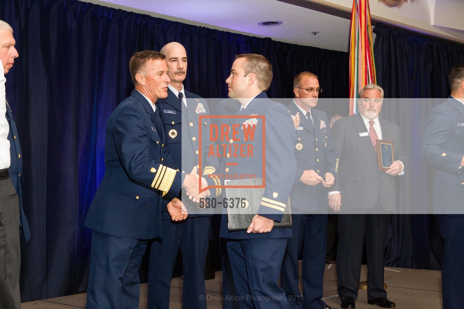 Thomas Ostebo, Stewart Sibert, COAST GUARD FOUNDATION Presents Pacific Awards Dinner, US, April 25th, 2013, Photo #580-6376 Thomas Ostebo, Stewart Sibert, Photo #580-6376