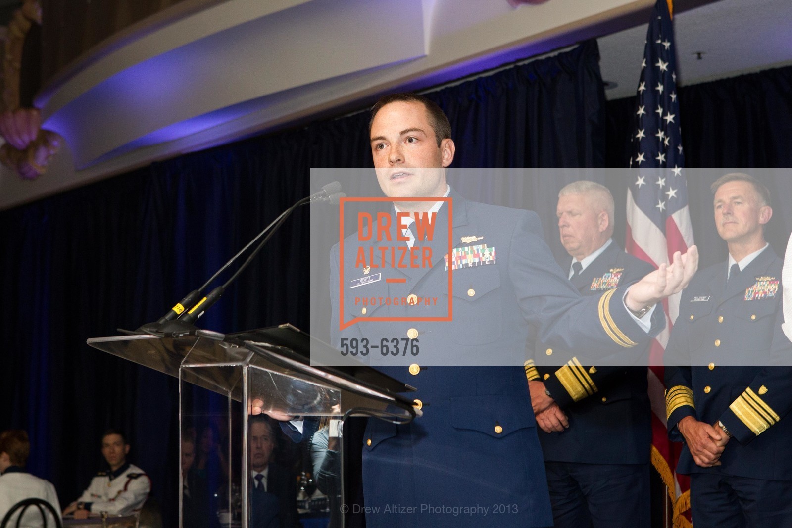 Stewart Sibert, COAST GUARD FOUNDATION Presents Pacific Awards Dinner, US, April 25th, 2013, Photo #593-6376 Stewart Sibert, Photo #593-6376