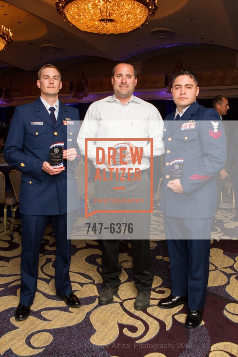 Michael Walker, Sean Kuipers, Jonathan D'Arcy, COAST GUARD FOUNDATION Presents Pacific Awards Dinner, US, April 25th, 2013