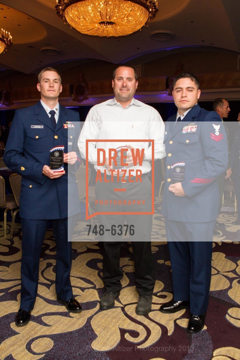 Michael Walker, Sean Kuipers, Jonathan D'Arcy, COAST GUARD FOUNDATION Presents Pacific Awards Dinner, US, April 25th, 2013