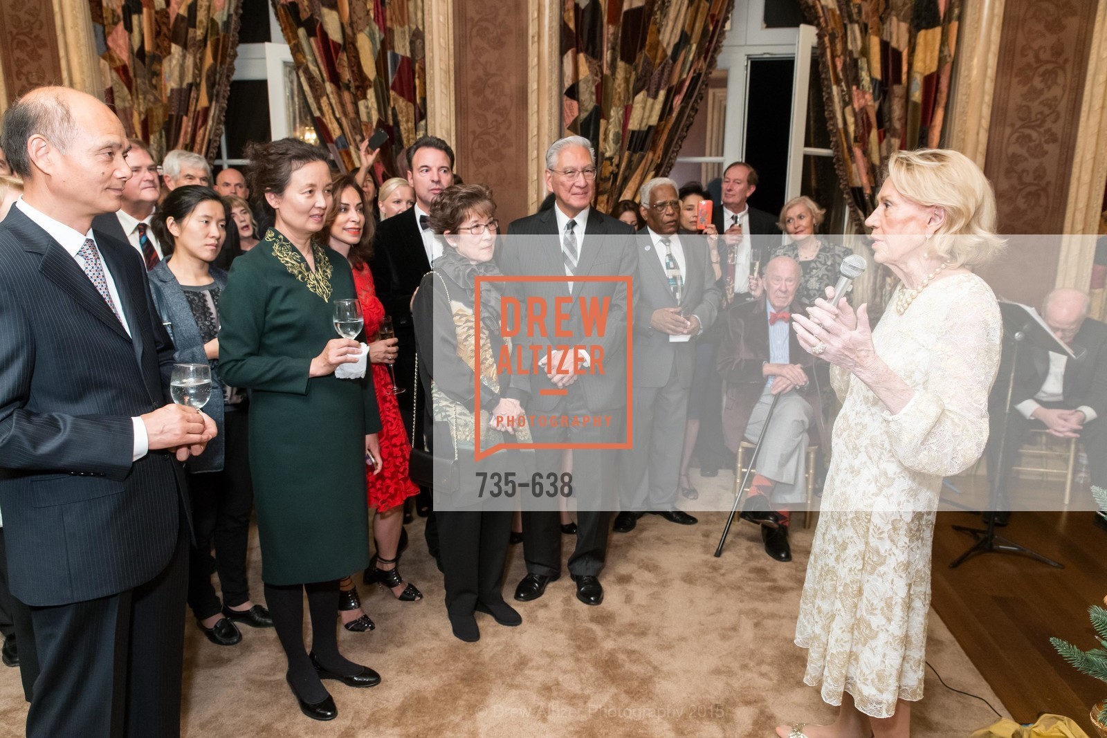 Charlotte Shultz, San Francisco Mayor's Office of Protocol Christmas Party, Private Residence, December 9th, 2015