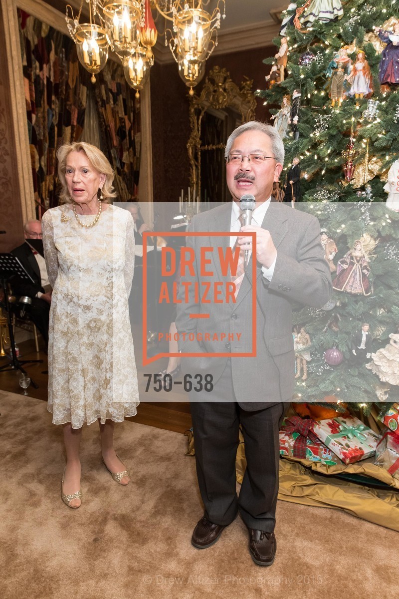 Charlotte Shultz, Ed Lee, San Francisco Mayor's Office of Protocol Christmas Party, Private Residence, December 9th, 2015,Drew Altizer, Drew Altizer Photography, full-service agency, private events, San Francisco photographer, photographer california