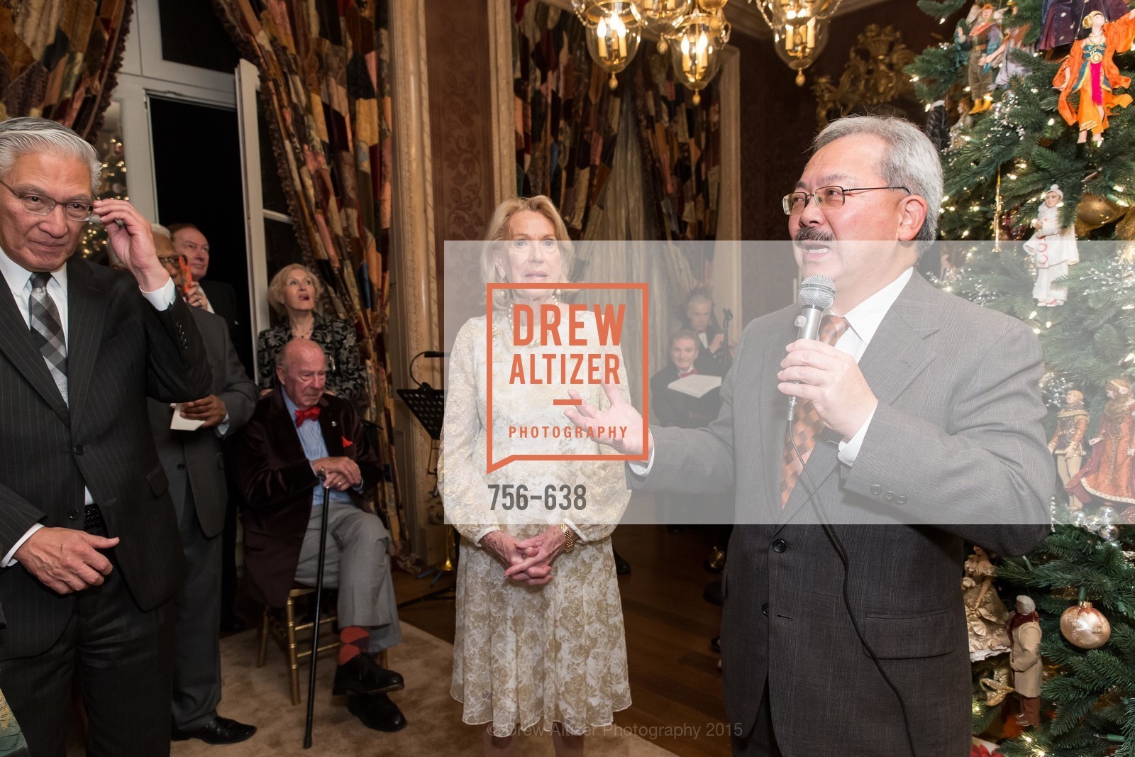 Charlotte Shultz, Ed Lee, San Francisco Mayor's Office of Protocol Christmas Party, Private Residence, December 9th, 2015,Drew Altizer, Drew Altizer Photography, full-service agency, private events, San Francisco photographer, photographer california