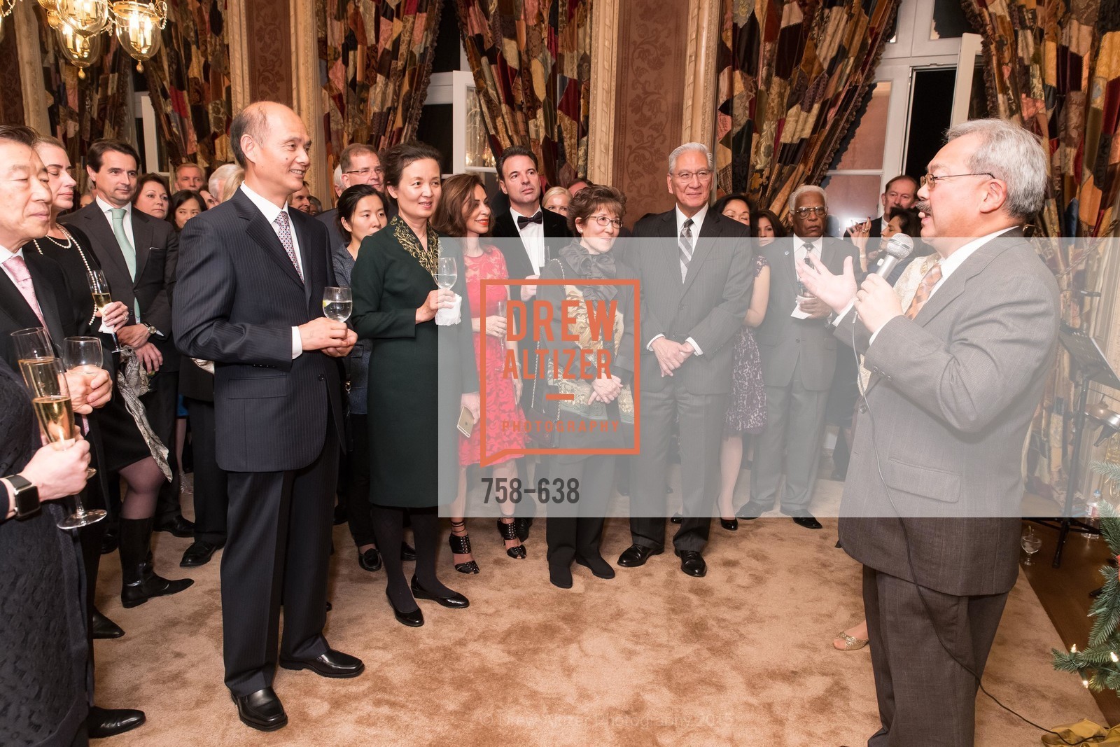 Ed Lee, San Francisco Mayor's Office of Protocol Christmas Party, Private Residence, December 9th, 2015,Drew Altizer, Drew Altizer Photography, full-service agency, private events, San Francisco photographer, photographer california