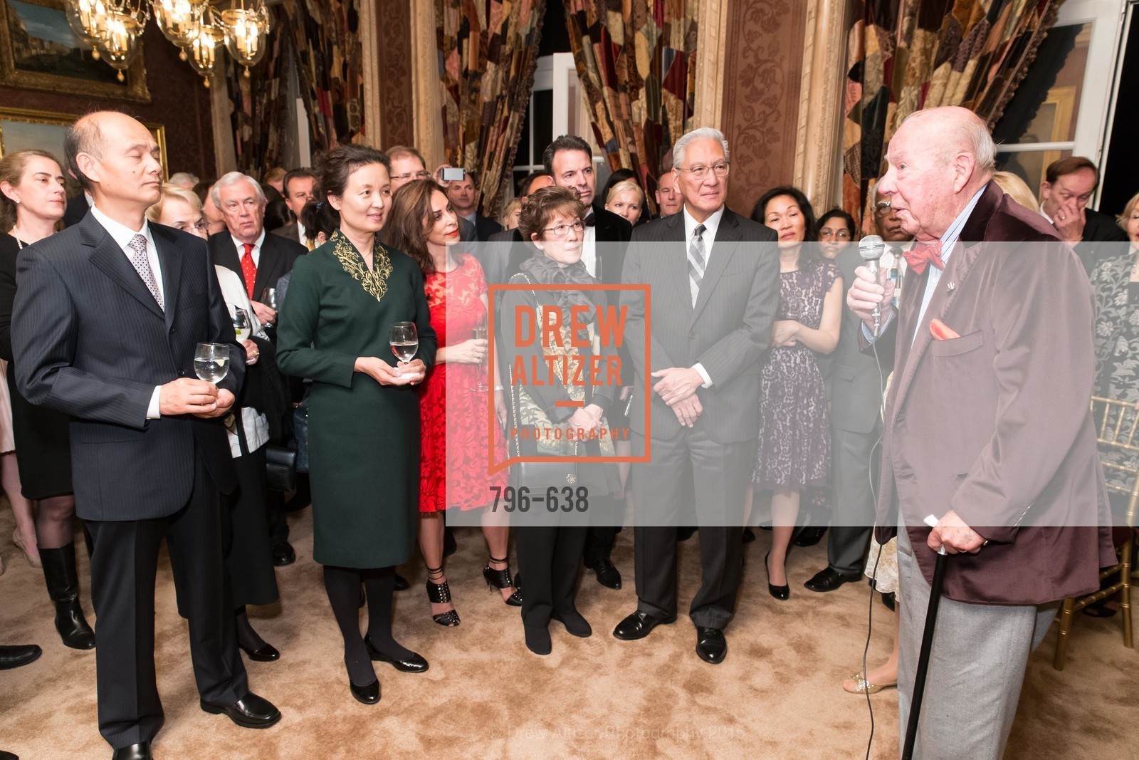 George Shultz, San Francisco Mayor's Office of Protocol Christmas Party, Private Residence, December 9th, 2015,Drew Altizer, Drew Altizer Photography, full-service agency, private events, San Francisco photographer, photographer california