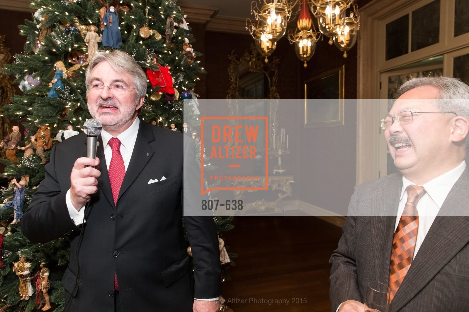 George Schmit, Ed Lee, San Francisco Mayor's Office of Protocol Christmas Party, Private Residence, December 9th, 2015,Drew Altizer, Drew Altizer Photography, full-service agency, private events, San Francisco photographer, photographer california