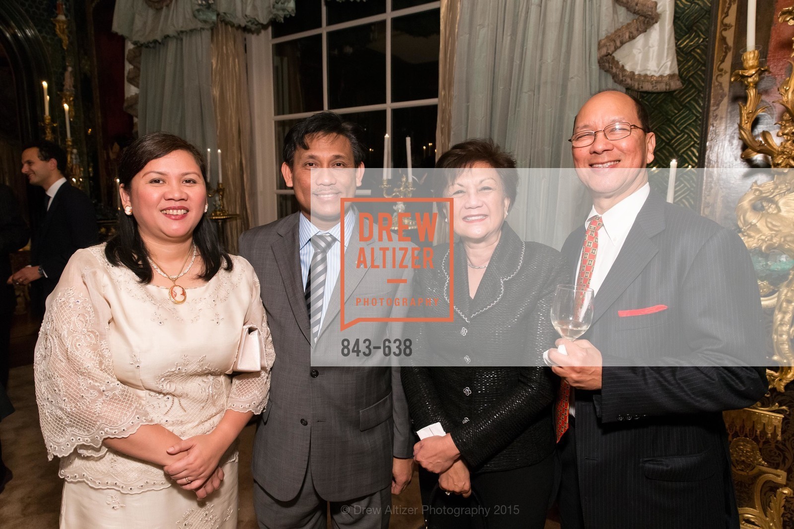 Mariza Bensurto, Henry Bensurto, Carmen Colet, Ralph Colet, San Francisco Mayor's Office of Protocol Christmas Party, Private Residence, December 9th, 2015,Drew Altizer, Drew Altizer Photography, full-service agency, private events, San Francisco photographer, photographer california