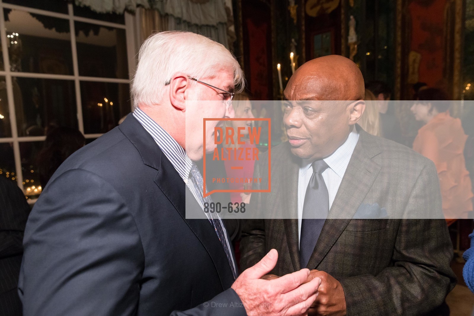 Ron Conway, Willie Brown, San Francisco Mayor's Office of Protocol Christmas Party, Private Residence, December 9th, 2015,Drew Altizer, Drew Altizer Photography, full-service agency, private events, San Francisco photographer, photographer california