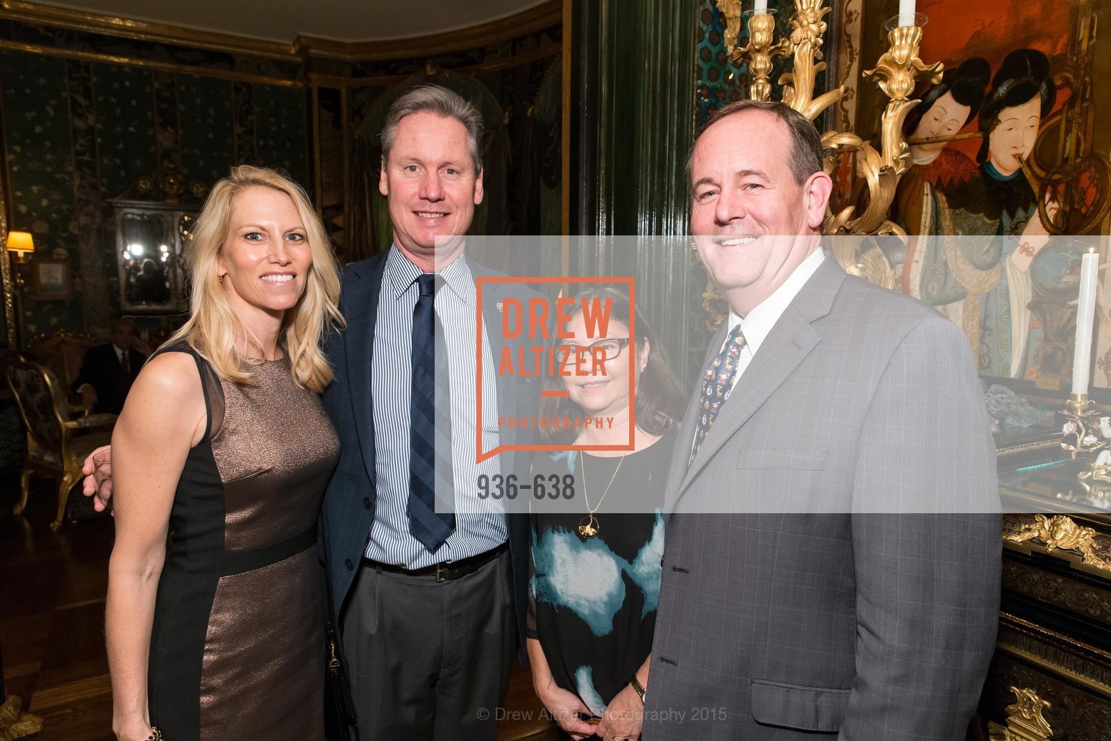 Gail Mosse, Anthony Mosse, Carolyn Chandler, Mark Chandler, San Francisco Mayor's Office of Protocol Christmas Party, Private Residence, December 9th, 2015,Drew Altizer, Drew Altizer Photography, full-service agency, private events, San Francisco photographer, photographer california