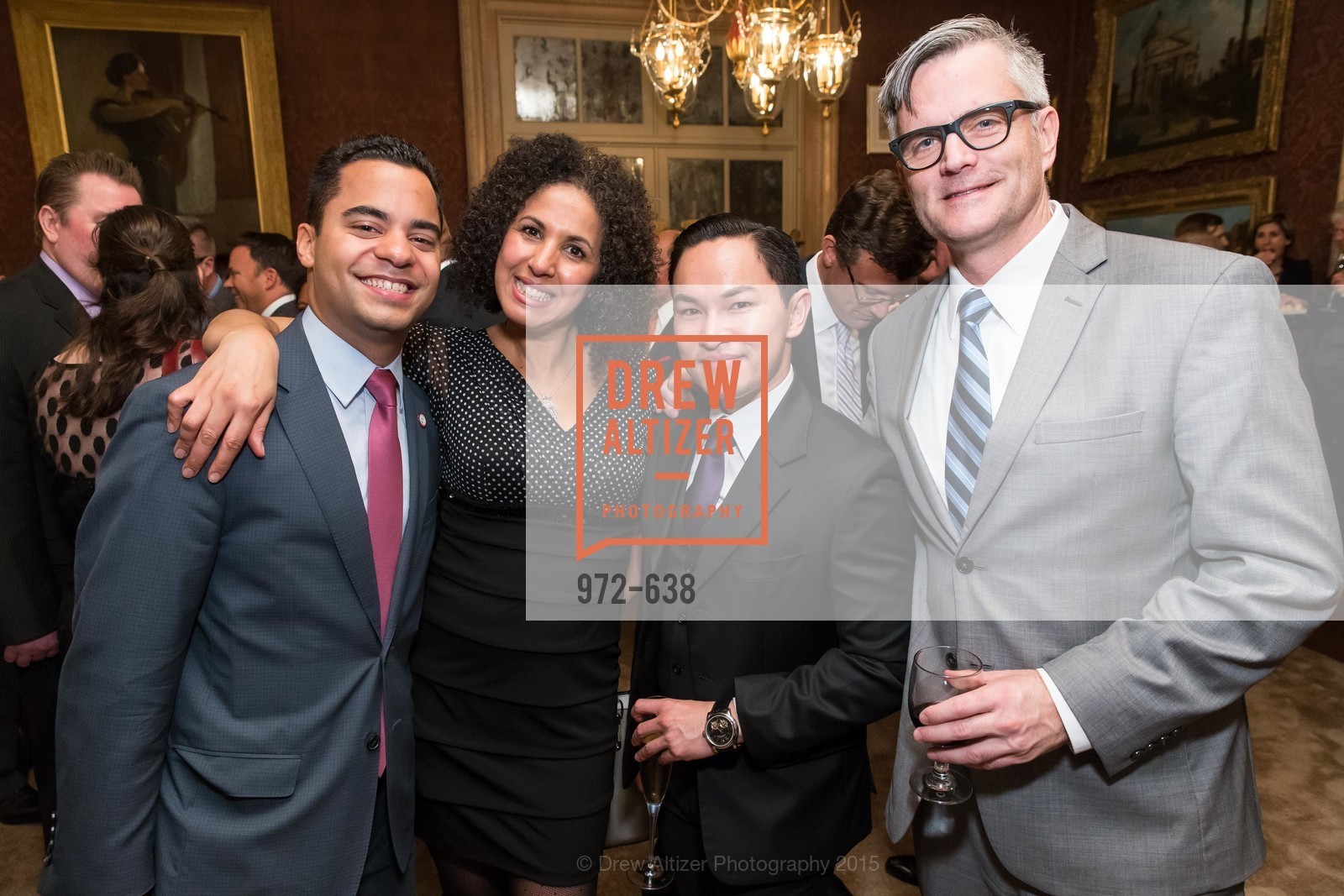 Alex Randolph with Bouchra Simmons, Trevor Nguyen and Sam Adams