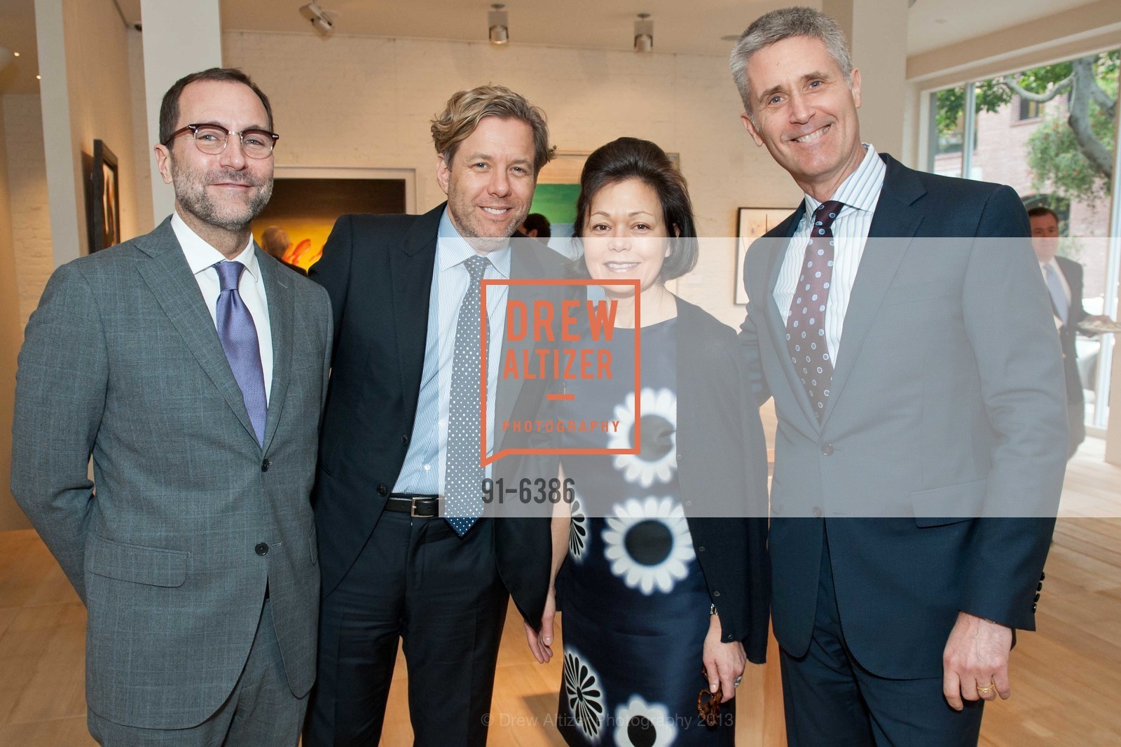 Michael Smith, Laura Paulson, Doug Woodham, HEDGE GALLERY Holds Reception for Christie's, US, April 3rd, 2013, Photo #91-6386 Michael Smith, Laura Paulson, Doug Woodham, Photo #91-6386