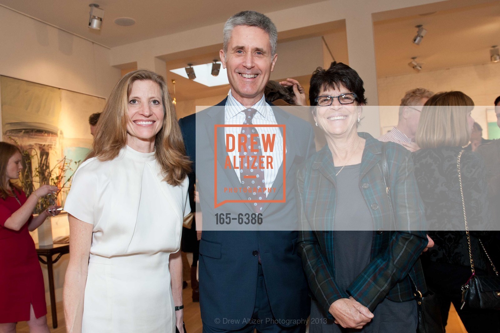 Laura Nagle, Doug Woodham, HEDGE GALLERY Holds Reception for Christie's, US, April 3rd, 2013, Photo #165-6386 Laura Nagle, Doug Woodham, Photo #165-6386