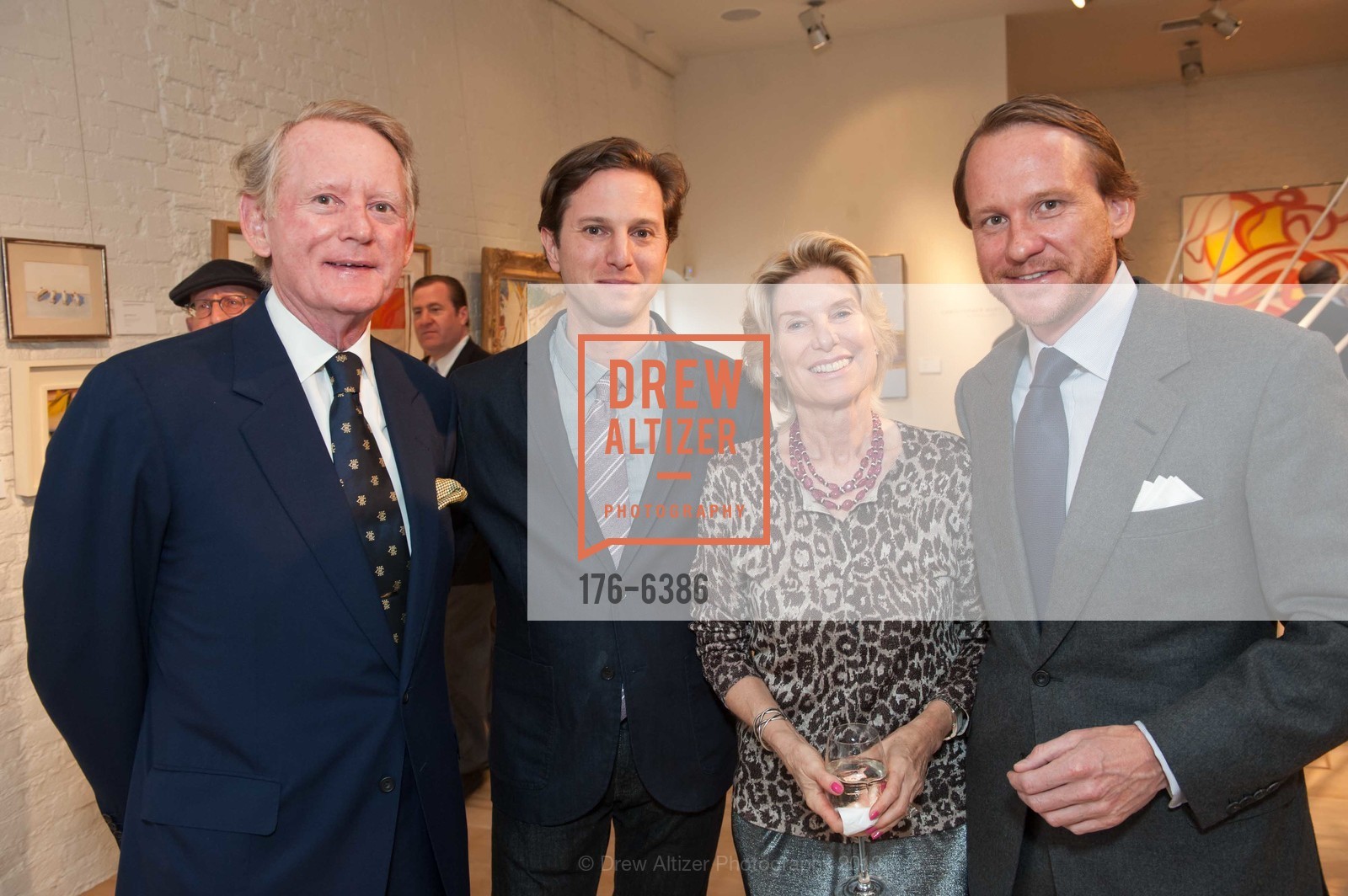 Francis Martin, Christopher Kurtz, Roth Martin, HEDGE GALLERY Holds Reception for Christie's, US, April 3rd, 2013, Photo #176-6386 Francis Martin, Christopher Kurtz, Roth Martin, Photo #176-6386