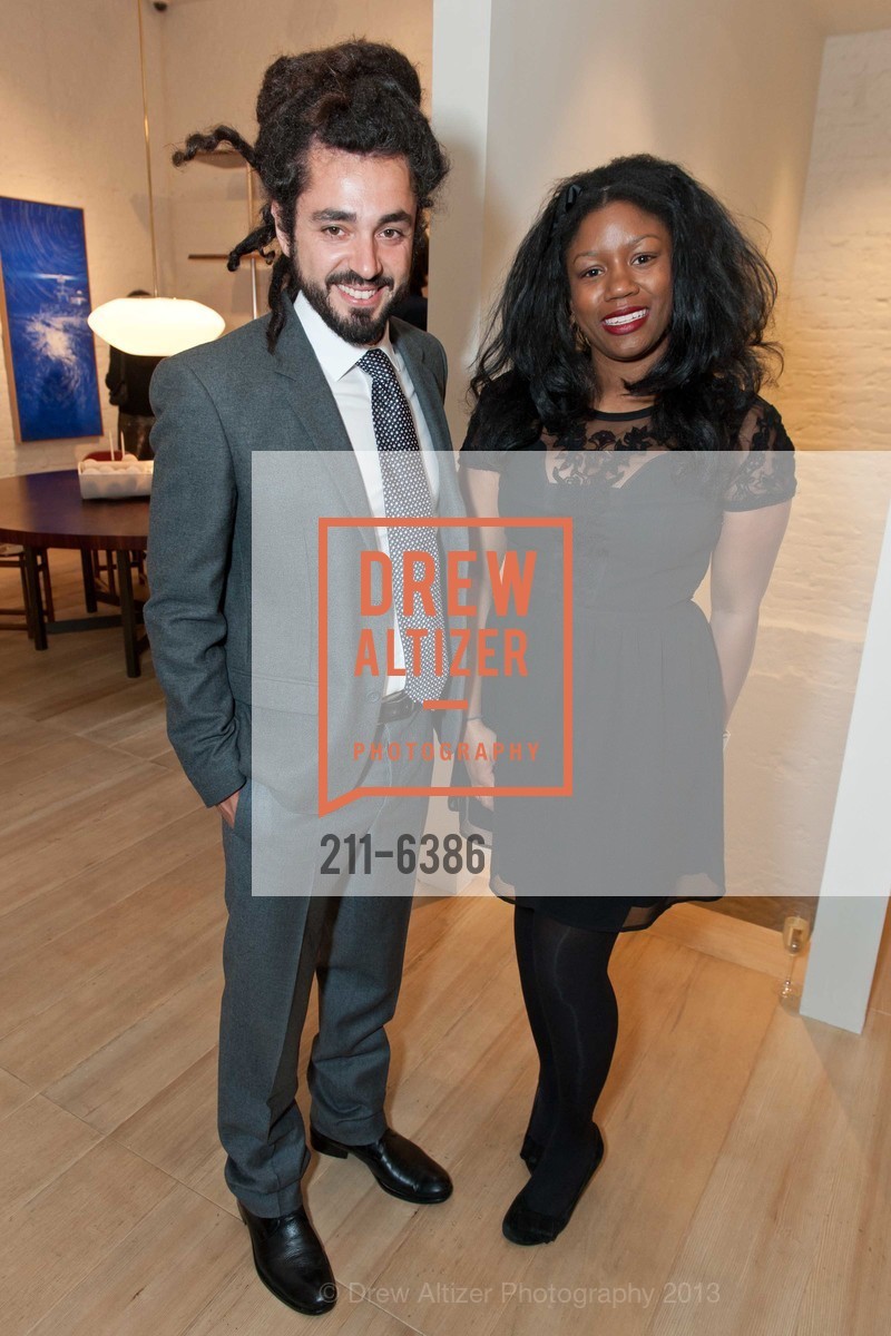 Antonio Ametrano, Paige Carrington, HEDGE GALLERY Holds Reception for Christie's, US, April 3rd, 2013, Photo #211-6386 Antonio Ametrano, Paige Carrington, Photo #211-6386