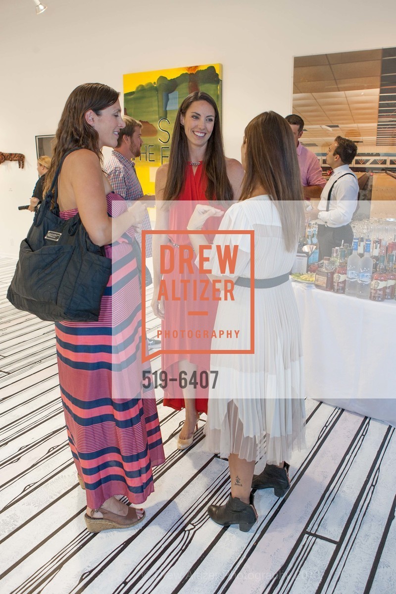 Jennifer Neeley, Mary Heffernan, Cortney Novogratz, OUTER SPACE Art Gallery Opening, US, July 13th, 2013, Photo #519-6407 Jennifer Neeley, Mary Heffernan, Cortney Novogratz, Photo #519-6407