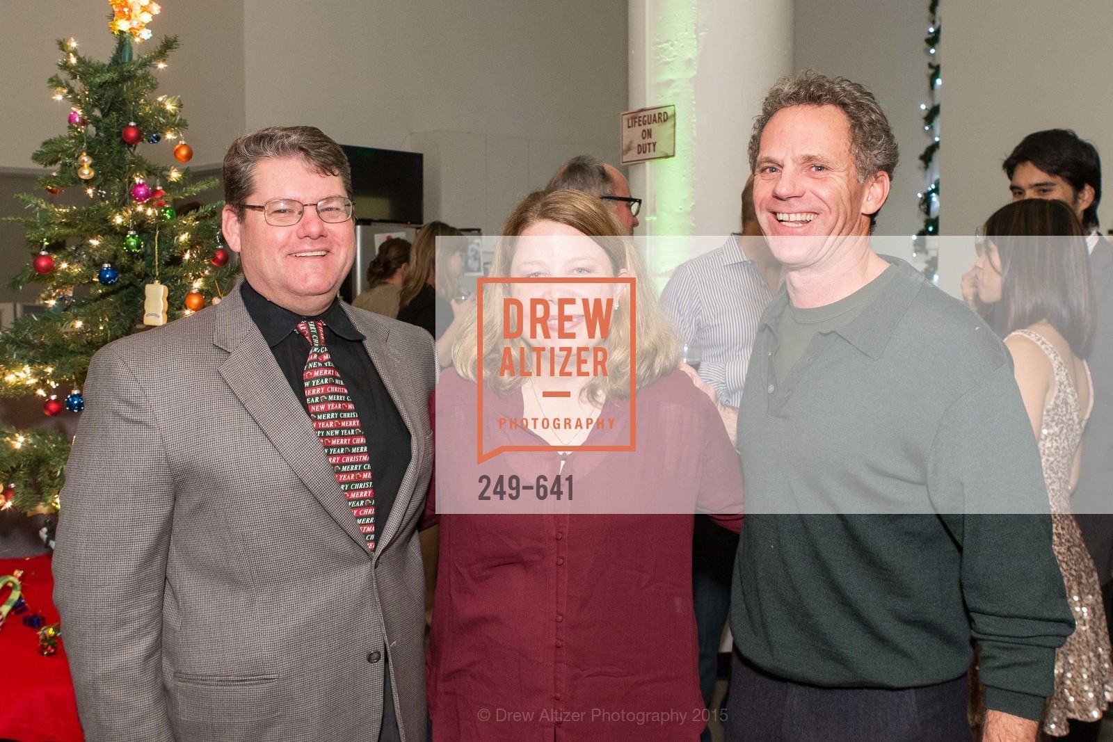 Martin Sances, Betsy Hume, Paco Summers, Savonix Launch Celebration and Toys for Tots Benefit, Savonix. 300 Broadway, Suite 14, December 10th, 2015, Photo #249-641 Martin Sances, Betsy Hume, Paco Summers, Photo #249-641