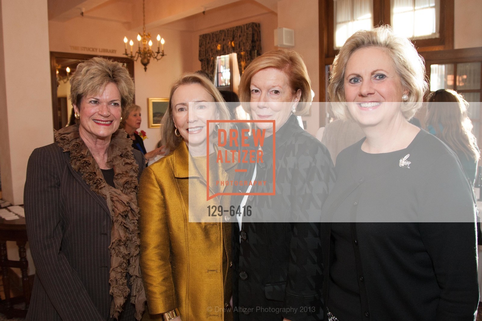 Pam Tudor, Trish Otstott, Jane Hickerson, Laura Pilz, SAN FRANCISCO LADIES' PROTECTION & RELIEF SOCIETY Celebrate 160 Years at Heritage on the Marina, US, September 26th, 2013, Photo #129-6416 Pam Tudor, Trish Otstott, Jane Hickerson, Laura Pilz, Photo #129-6416
