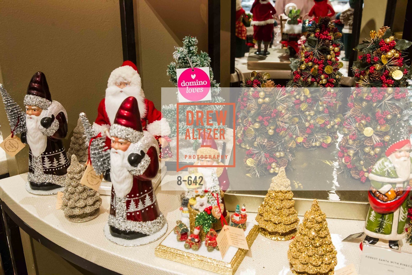 Atmosphere, Private Holiday Shopping Night presented by Gump's and Domino magazine, Gump's. 135 Post Street, December 10th, 2015,Drew Altizer, Drew Altizer Photography, full-service event agency, private events, San Francisco photographer, photographer California
