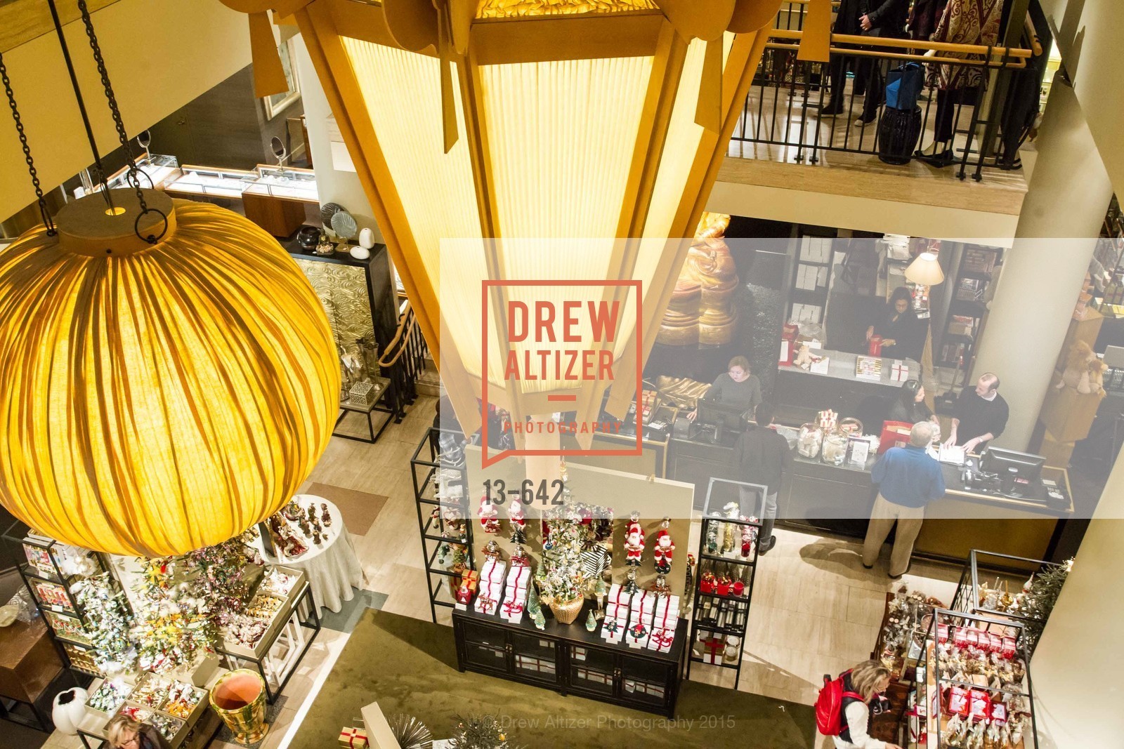 Atmosphere, Private Holiday Shopping Night presented by Gump's and Domino magazine, Gump's. 135 Post Street, December 10th, 2015,Drew Altizer, Drew Altizer Photography, full-service event agency, private events, San Francisco photographer, photographer California