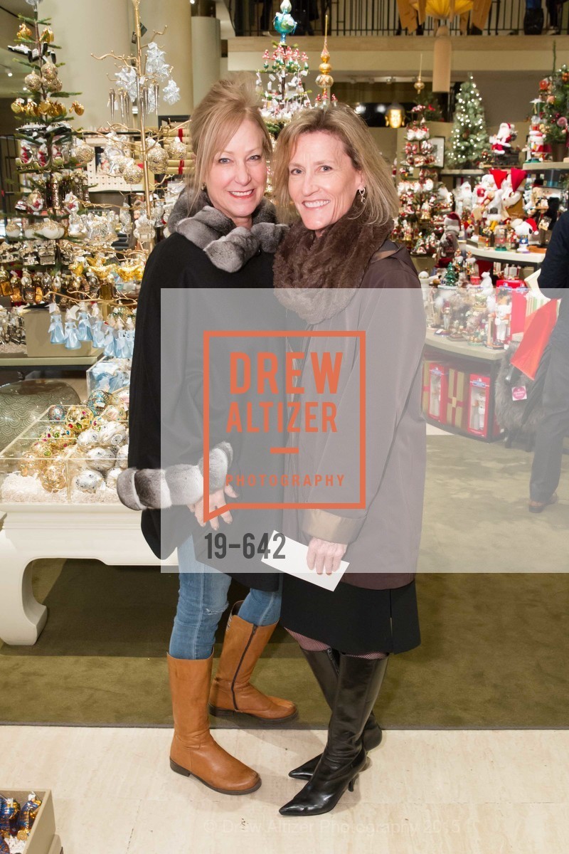 Debbie Crismani, Dana Garrick, Private Holiday Shopping Night presented by Gump's and Domino magazine, Gump's. 135 Post Street, December 10th, 2015,Drew Altizer, Drew Altizer Photography, full-service agency, private events, San Francisco photographer, photographer california