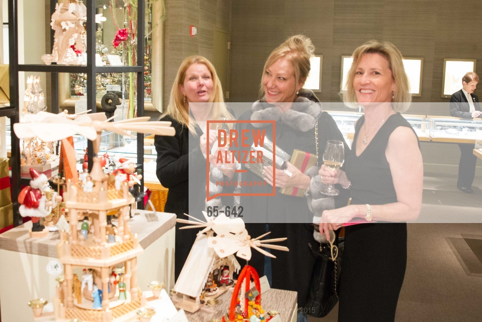 Debbie Crismani, Dana Garrick, Private Holiday Shopping Night presented by Gump's and Domino magazine, Gump's. 135 Post Street, December 10th, 2015,Drew Altizer, Drew Altizer Photography, full-service agency, private events, San Francisco photographer, photographer california