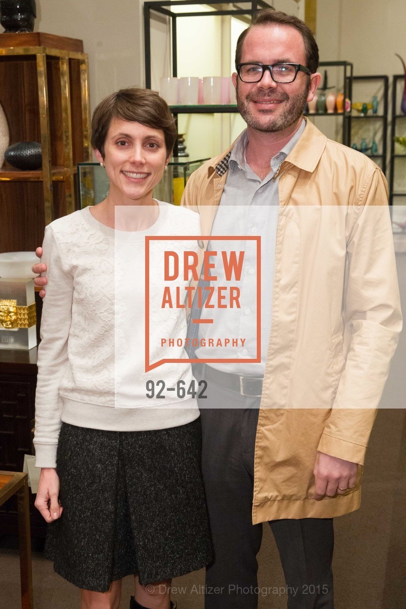Kristin Herzog, Jesse Herzog, Private Holiday Shopping Night presented by Gump's and Domino magazine, Gump's. 135 Post Street, December 10th, 2015